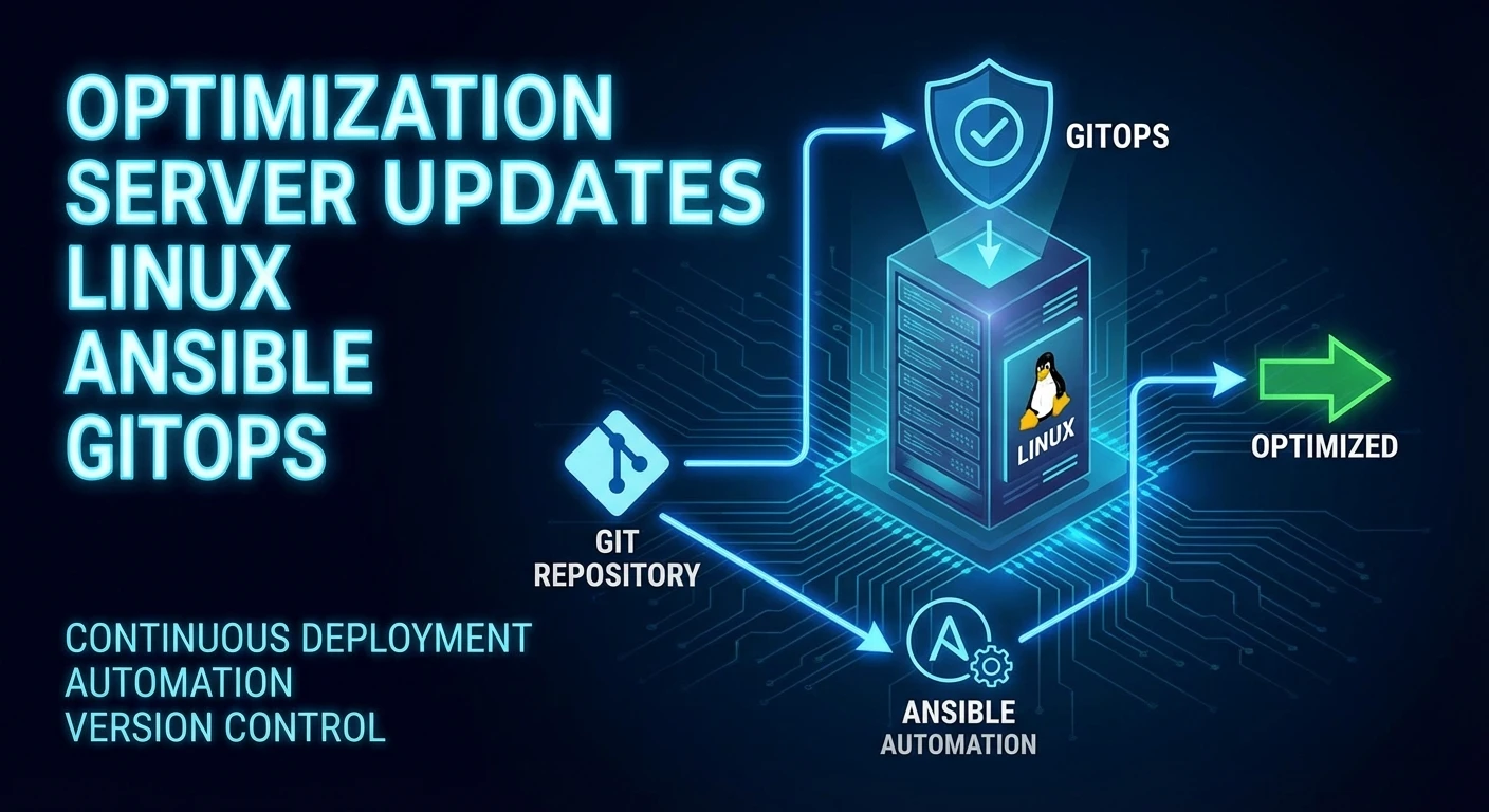 Оптимизация серверных обновлений на Linux с Ansible и GitOps